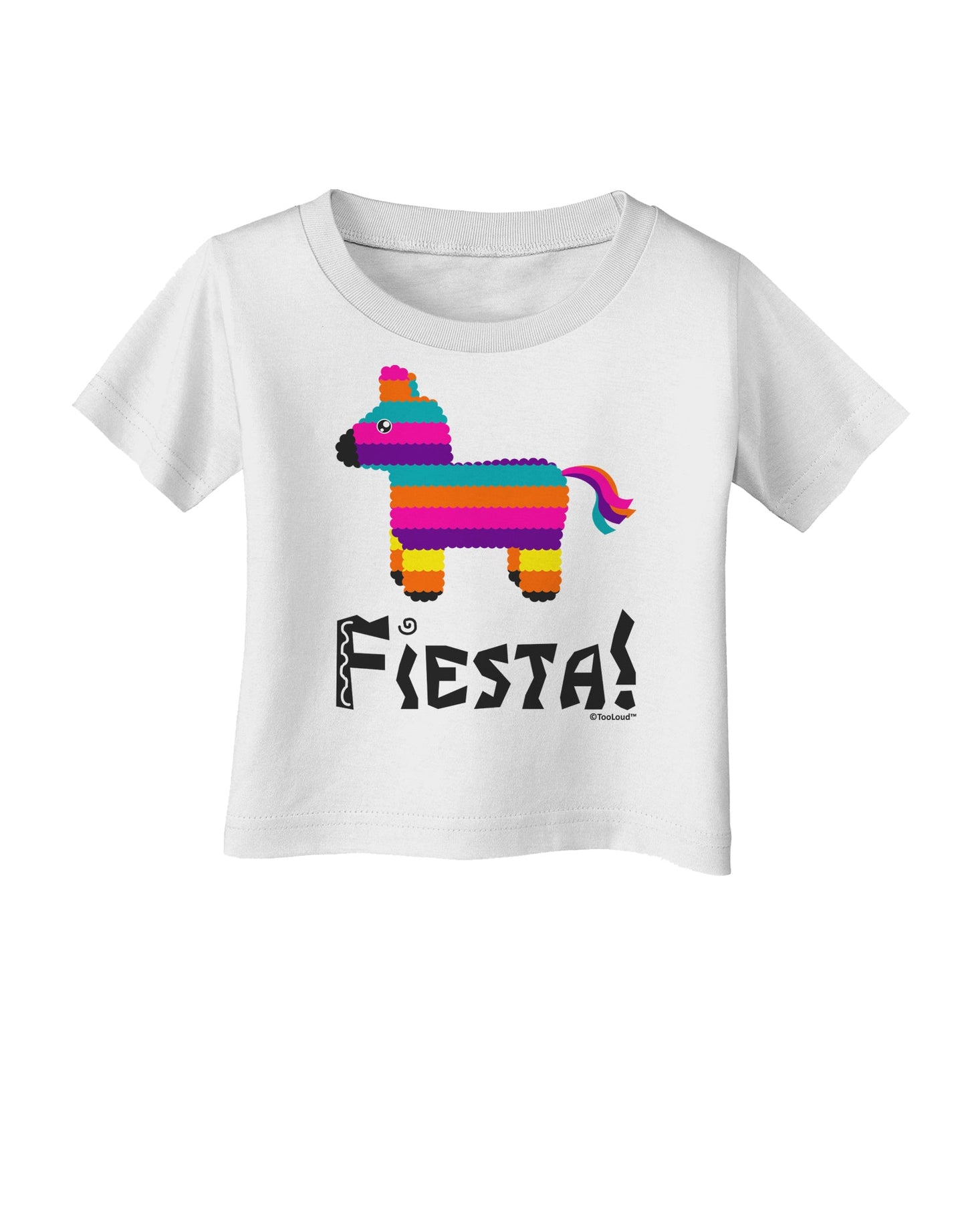Colorful Pinata Design - Fiesta Infant T-Shirt by TooLoud-Infant T-Shirt-TooLoud-White-06-Months-Davson Sales