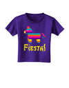 Colorful Pinata Design - Fiesta Toddler T-Shirt Dark by TooLoud-Toddler T-Shirt-TooLoud-Purple-2T-Davson Sales