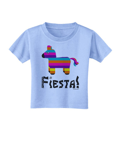 Colorful Pinata Design - Fiesta Toddler T-Shirt by TooLoud-Toddler T-Shirt-TooLoud-Aquatic-Blue-2T-Davson Sales