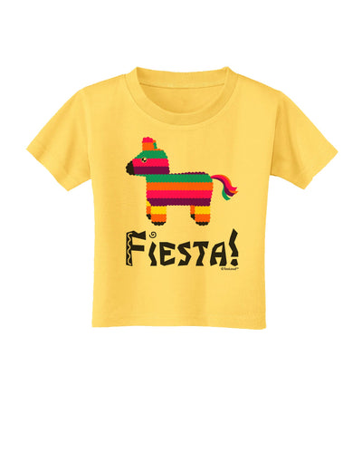 Colorful Pinata Design - Fiesta Toddler T-Shirt by TooLoud-Toddler T-Shirt-TooLoud-Yellow-2T-Davson Sales