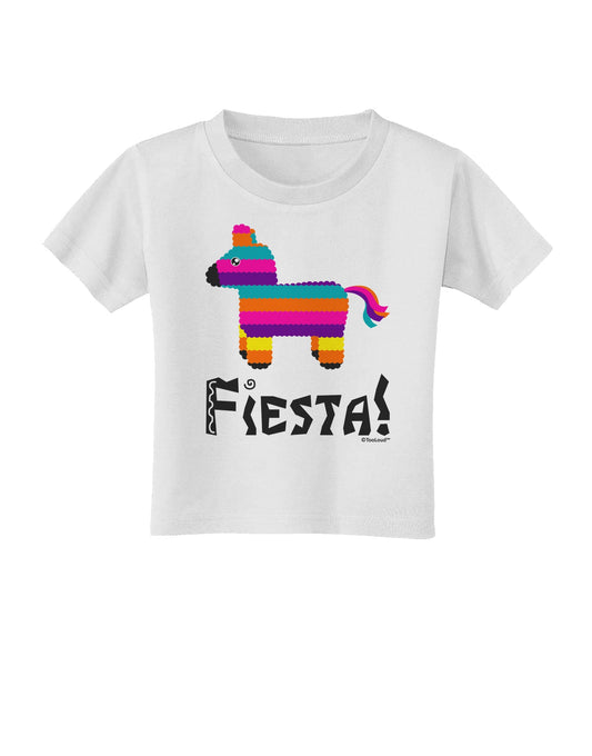 Colorful Pinata Design - Fiesta Toddler T-Shirt by TooLoud-Toddler T-Shirt-TooLoud-White-2T-Davson Sales
