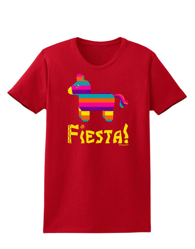 Colorful Pinata Design - Fiesta Womens Dark T-Shirt by TooLoud-Womens T-Shirt-TooLoud-Red-X-Small-Davson Sales