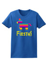 Colorful Pinata Design - Fiesta Womens Dark T-Shirt by TooLoud-Womens T-Shirt-TooLoud-Royal-Blue-X-Small-Davson Sales