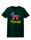 Colorful Pinata Design - Fiesta Womens Dark T-Shirt by TooLoud-Womens T-Shirt-TooLoud-Forest-Green-Small-Davson Sales