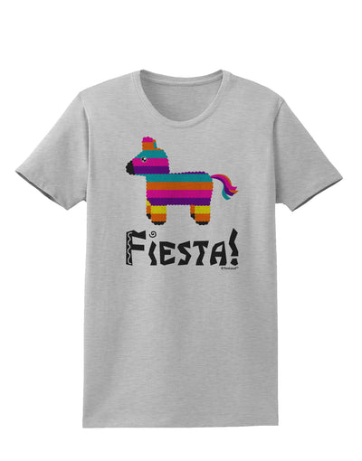 Colorful Pinata Design - Fiesta Womens T-Shirt by TooLoud-Womens T-Shirt-TooLoud-AshGray-X-Small-Davson Sales