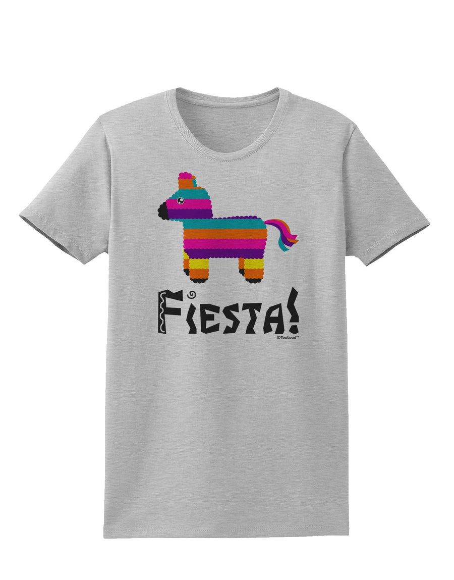 Colorful Pinata Design - Fiesta Womens T-Shirt by TooLoud-Womens T-Shirt-TooLoud-White-X-Small-Davson Sales