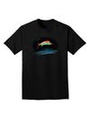 Colorful Swordfish Watercolor Adult Dark T-Shirt-Mens T-Shirt-TooLoud-Black-Small-Davson Sales
