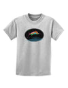Colorful Swordfish Watercolor Childrens T-Shirt-Childrens T-Shirt-TooLoud-AshGray-X-Small-Davson Sales