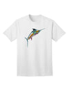 Colorful Vector Swordfish Adult T-Shirt-Mens T-Shirt-TooLoud-White-Small-Davson Sales