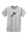 Colorful Vector Swordfish Childrens T-Shirt-Childrens T-Shirt-TooLoud-AshGray-X-Small-Davson Sales