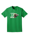 Come At Me Bro Big Horn Adult Dark T-Shirt-Mens T-Shirt-TooLoud-Kelly-Green-Small-Davson Sales