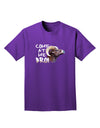Come At Me Bro Big Horn Adult Dark T-Shirt-Mens T-Shirt-TooLoud-Purple-Small-Davson Sales