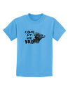 Come At Me Bro Big Horn Childrens T-Shirt-Childrens T-Shirt-TooLoud-Aquatic-Blue-X-Small-Davson Sales