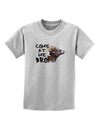 Come At Me Bro Big Horn Childrens T-Shirt-Childrens T-Shirt-TooLoud-AshGray-X-Small-Davson Sales