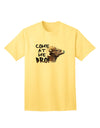 Come At Me Bro Big Horn Premium Adult T-Shirt Collection-Mens T-shirts-TooLoud-Yellow-Small-Davson Sales