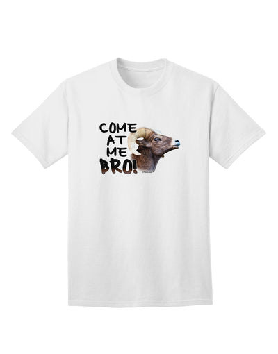 Come At Me Bro Big Horn Premium Adult T-Shirt Collection-Mens T-shirts-TooLoud-White-Small-Davson Sales