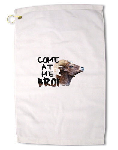 Come At Me Bro Big Horn Premium Cotton Golf Towel - 16 x 25 inch-Golf Towel-TooLoud-16x25"-Davson Sales