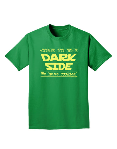 Come To The Dark Side - Cookies Adult Dark T-Shirt-Mens T-Shirt-TooLoud-Kelly-Green-Small-Davson Sales