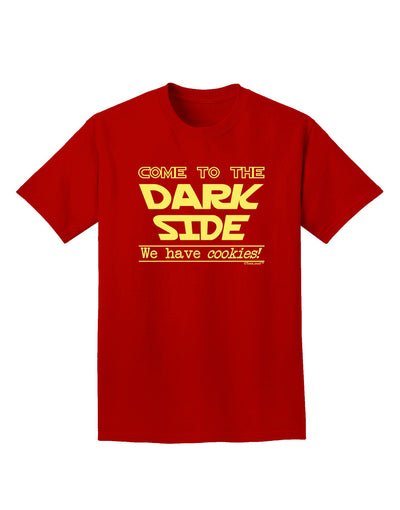 Come To The Dark Side - Cookies Adult Dark T-Shirt-Mens T-Shirt-TooLoud-Red-Small-Davson Sales