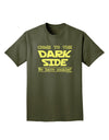 Come To The Dark Side - Cookies Adult Dark T-Shirt-Mens T-Shirt-TooLoud-Military-Green-Small-Davson Sales