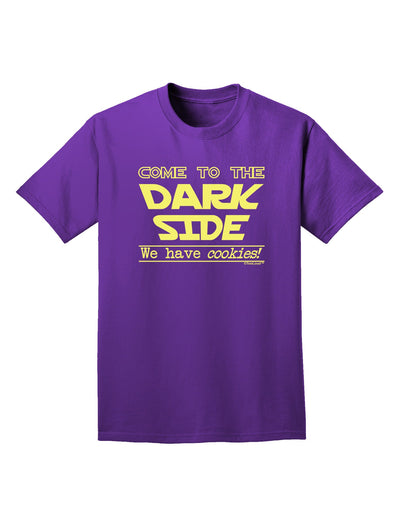 Come To The Dark Side - Cookies Adult Dark T-Shirt-Mens T-Shirt-TooLoud-Purple-Small-Davson Sales