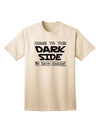 Come To The Dark Side - Cookies Adult T-Shirt-Mens T-Shirt-TooLoud-Natural-Small-Davson Sales