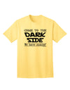 Come To The Dark Side - Cookies Adult T-Shirt-Mens T-Shirt-TooLoud-Yellow-Small-Davson Sales