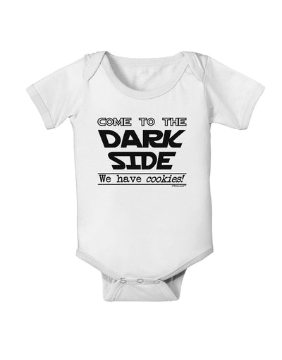 Come To The Dark Side - Cookies Baby Romper Bodysuit by-Baby Romper-TooLoud-White-06-Months-Davson Sales