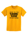 Come To The Dark Side - Cookies Childrens T-Shirt-Childrens T-Shirt-TooLoud-Gold-X-Small-Davson Sales