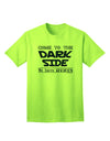 Come To The Dark Side - Tattoos Adult T-Shirt-Mens T-Shirt-TooLoud-Neon-Green-Small-Davson Sales