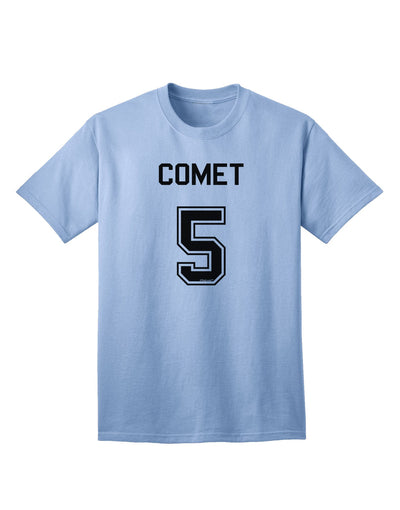 Comet 5 Adult T-Shirt - Premium Reindeer Jersey-Mens T-shirts-TooLoud-Light-Blue-Small-Davson Sales