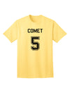 Comet 5 Adult T-Shirt - Premium Reindeer Jersey-Mens T-shirts-TooLoud-Yellow-Small-Davson Sales