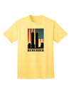 Commemorative TooLoud Twin Towers Remember Adult T-Shirt - A Tribute Collection-Mens T-shirts-TooLoud-Yellow-Small-Davson Sales