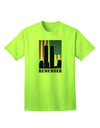 Commemorative TooLoud Twin Towers Remember Adult T-Shirt - A Tribute Collection-Mens T-shirts-TooLoud-Neon-Green-Small-Davson Sales