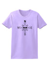 Compass Rose - Skull and Crossbones Womens T-Shirt-Womens T-Shirt-TooLoud-Lavender-X-Small-Davson Sales