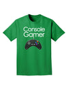 Console Gamer Adult Dark T-Shirt-Mens T-Shirt-TooLoud-Kelly-Green-Small-Davson Sales