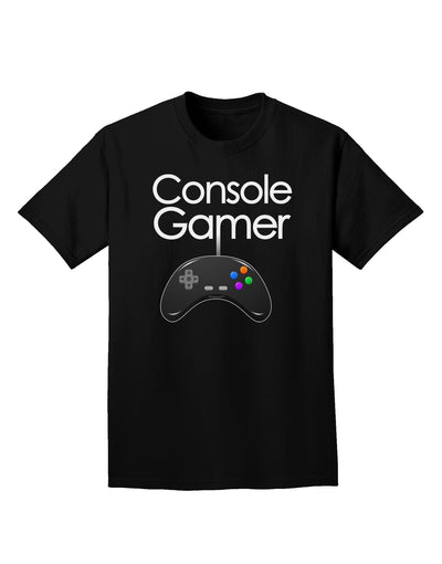 Console Gamer Adult Dark T-Shirt-Mens T-Shirt-TooLoud-Black-Small-Davson Sales