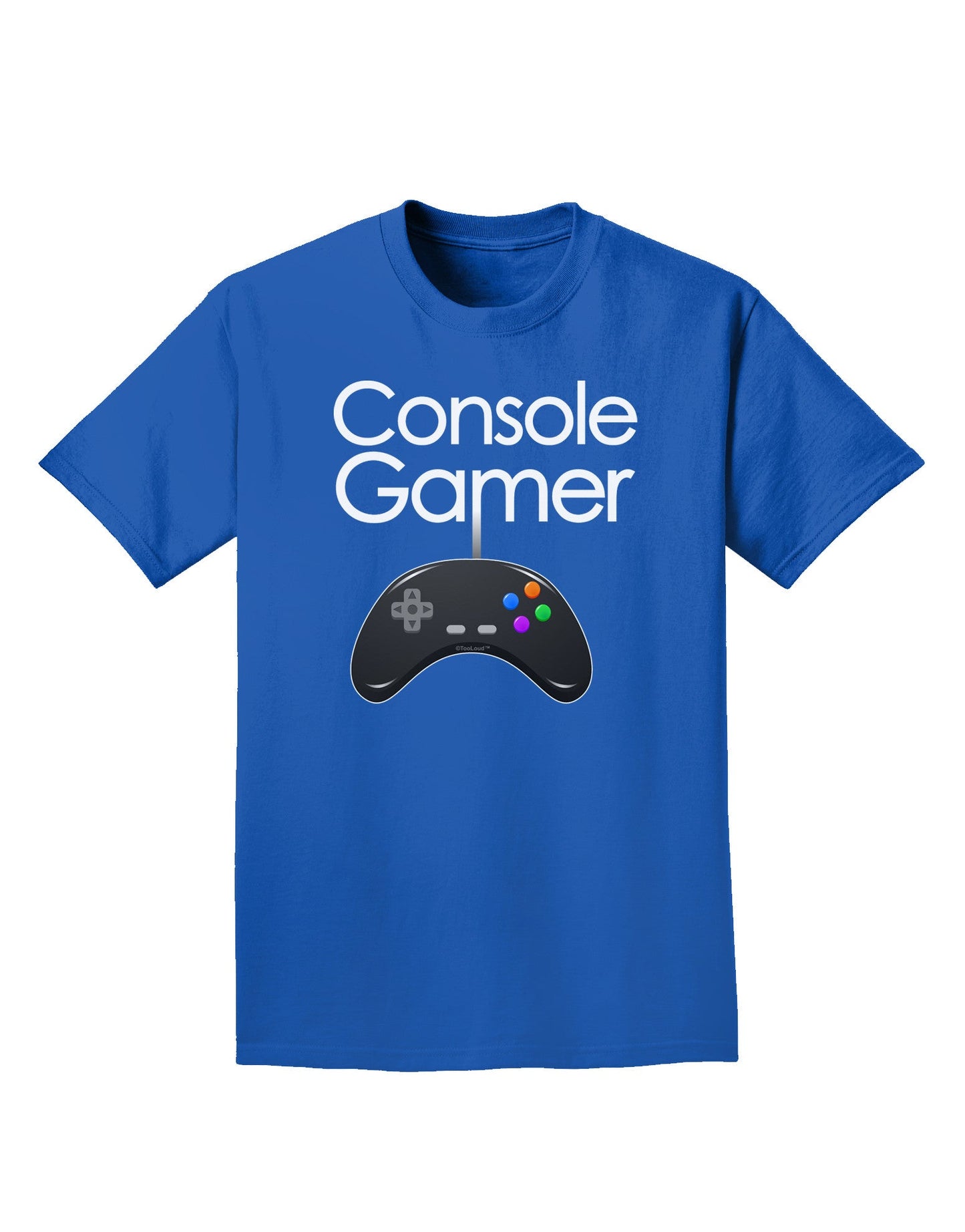 Console Gamer Adult Dark T-Shirt-Mens T-Shirt-TooLoud-Royal-Blue-Small-Davson Sales
