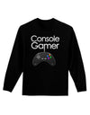 Console Gamer Adult Long Sleeve Dark T-Shirt-TooLoud-Black-Small-Davson Sales