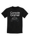 Console Gamer Childrens Dark T-Shirt-Childrens T-Shirt-TooLoud-Black-X-Small-Davson Sales