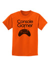 Console Gamer Childrens T-Shirt-Childrens T-Shirt-TooLoud-Orange-X-Small-Davson Sales