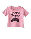 Console Gamer Infant T-Shirt-Infant T-Shirt-TooLoud-Candy-Pink-06-Months-Davson Sales