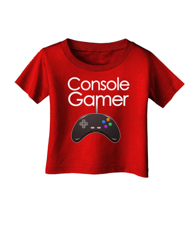 Console Gamer Infant T-Shirt Dark-Infant T-Shirt-TooLoud-Red-06-Months-Davson Sales