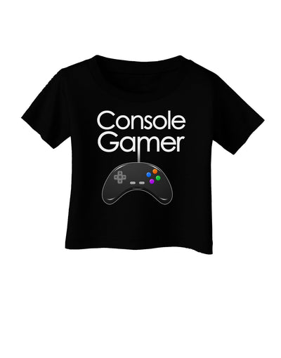 Console Gamer Infant T-Shirt Dark-Infant T-Shirt-TooLoud-Black-06-Months-Davson Sales