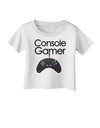 Console Gamer Infant T-Shirt-Infant T-Shirt-TooLoud-White-06-Months-Davson Sales