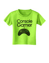 Console Gamer Toddler T-Shirt-Toddler T-Shirt-TooLoud-Lime-Green-2T-Davson Sales