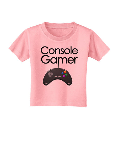 Console Gamer Toddler T-Shirt-Toddler T-Shirt-TooLoud-Candy-Pink-2T-Davson Sales