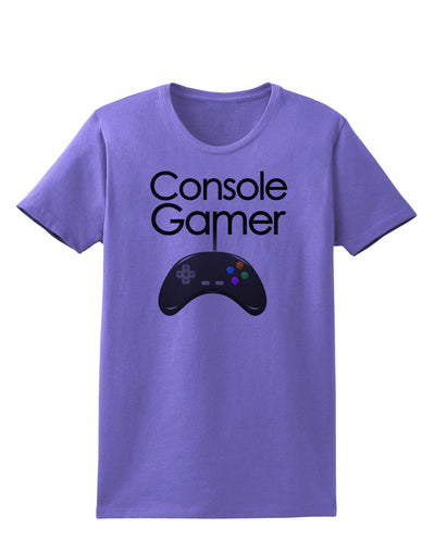 Console Gamer Womens T-Shirt-Womens T-Shirt-TooLoud-Violet-X-Small-Davson Sales