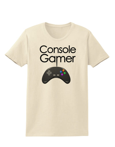 Console Gamer Womens T-Shirt-Womens T-Shirt-TooLoud-Natural-X-Small-Davson Sales