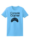 Console Gamer Womens T-Shirt-Womens T-Shirt-TooLoud-Aquatic-Blue-X-Small-Davson Sales